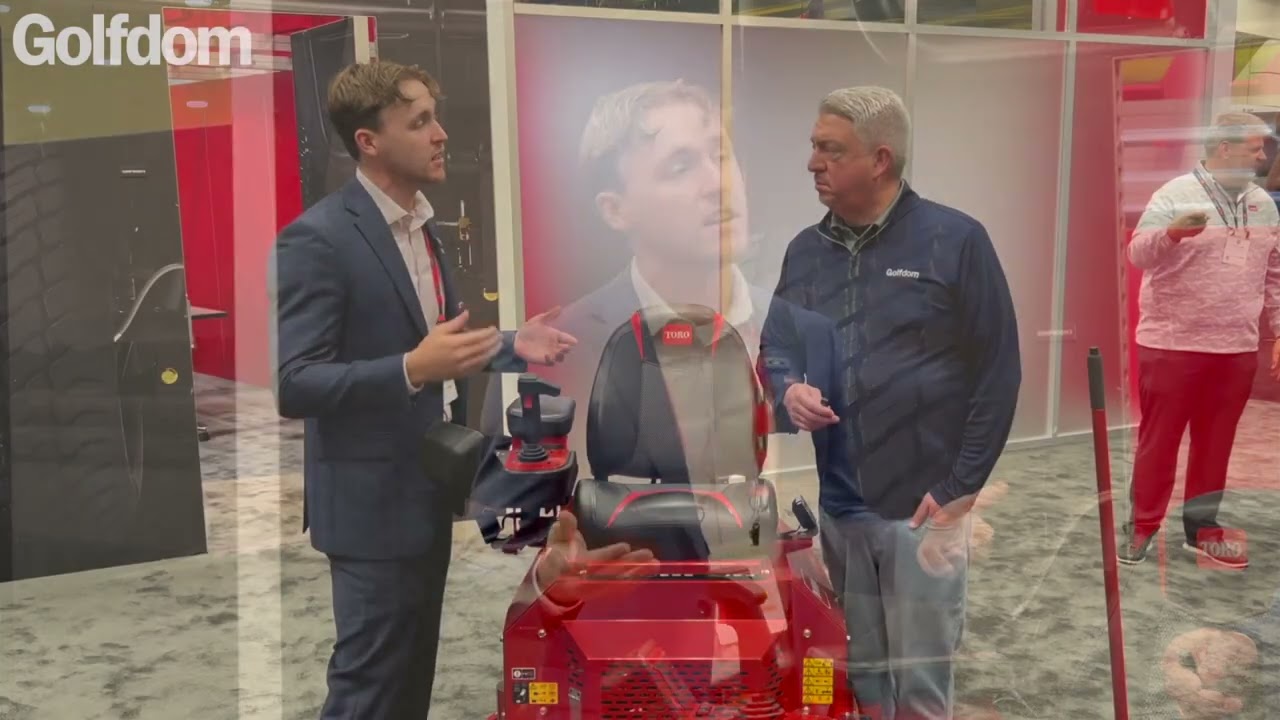 Toro unveils the electric GreensPro e1700 greens roller