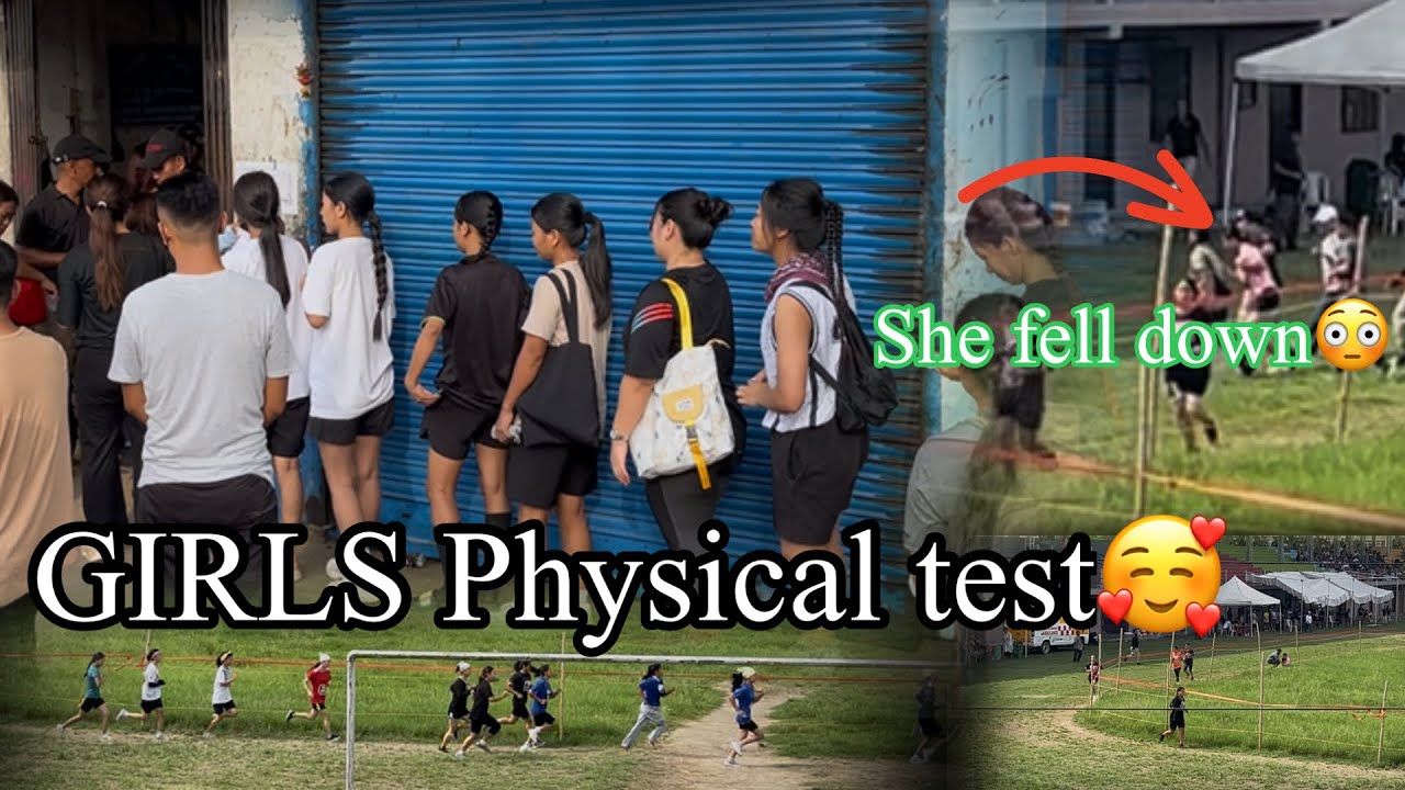 23| 07| 25 Excise physical test GIRLS❤️‍🔥