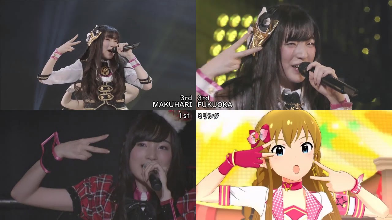 【 ココロ☆エクササイズ 】1st‧3rd‧ミリシタ