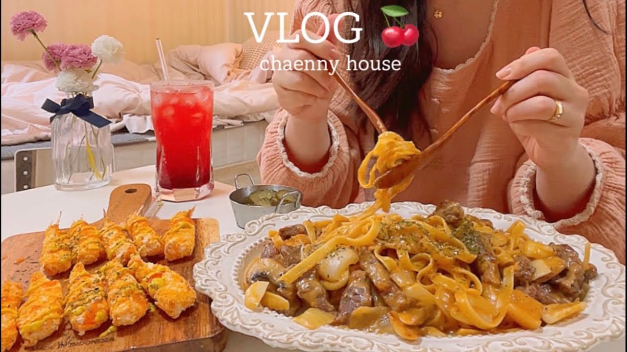 ENG) Vlogs for those living alone 🍽 Daily life where Korean and Western food coexist, cooking Vlogs,