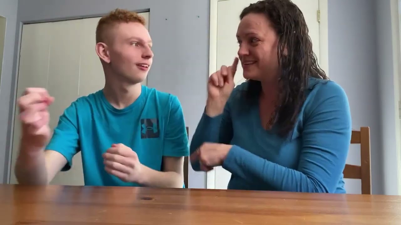 Deaf Autism son/ Autism Acceptance Awareness