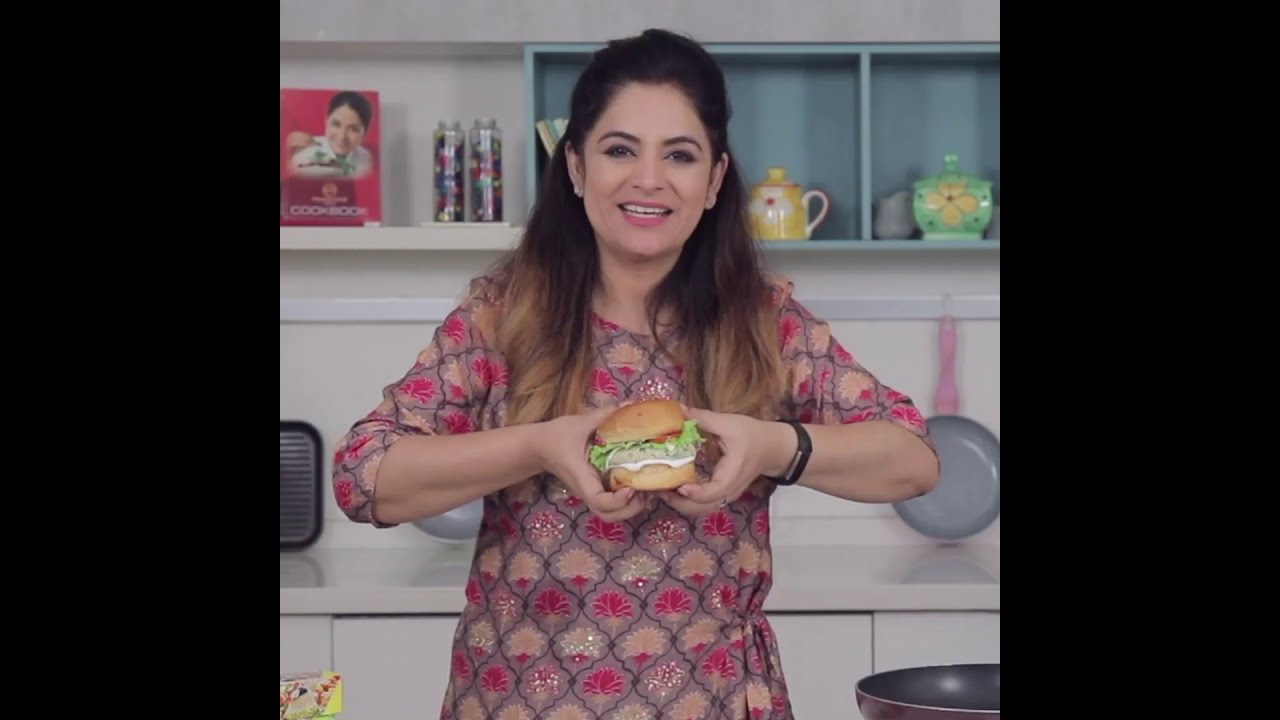Oil-Free Veg Burger - Cook it with Chef Pankaj Bhadouria