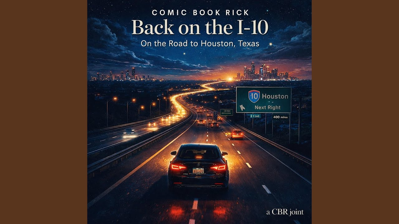 Back on the I-10 On the Road to Houston, Texas