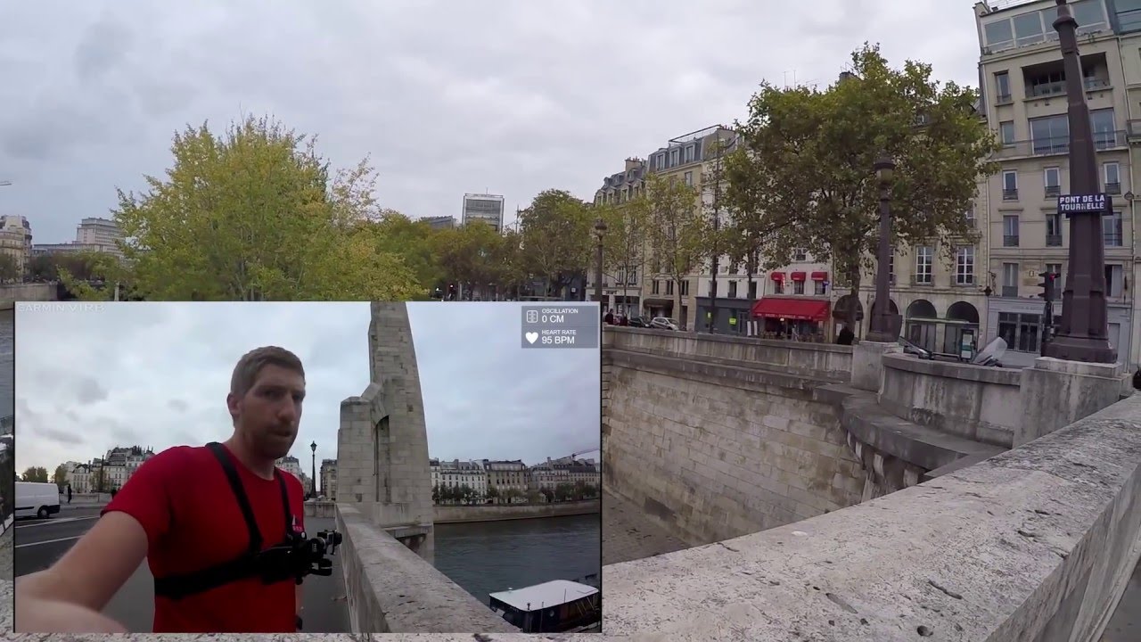 Тестовый видеоролик о подвесе GoPro Wearable Gimbal Feiyu Tech: Бег