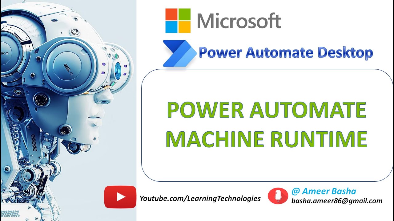 Power Automate Desktop || Как использовать и установить Power Automate machine runtime &mdash; Введение