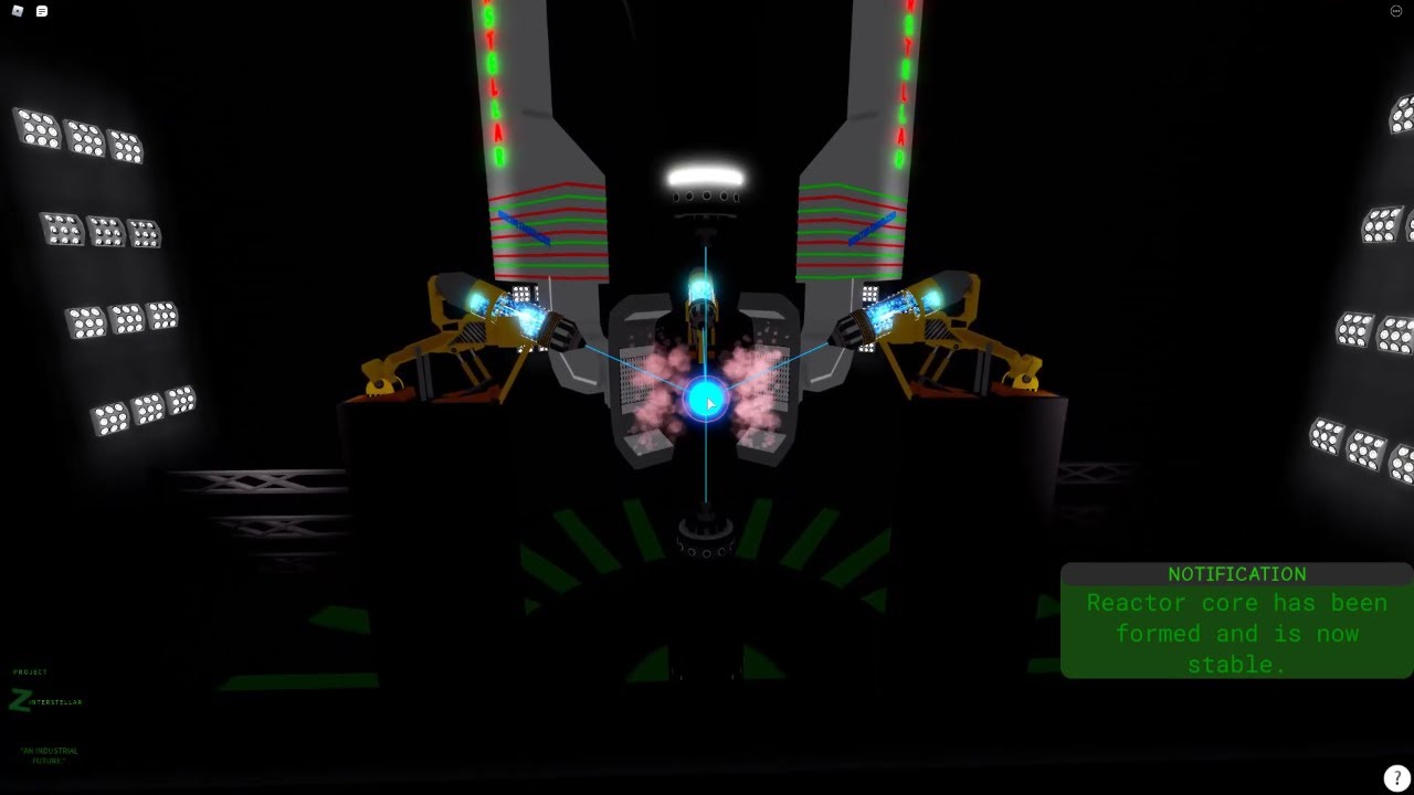 Project: Interstellar (Revamp) | Startup and Meltdown | Roblox