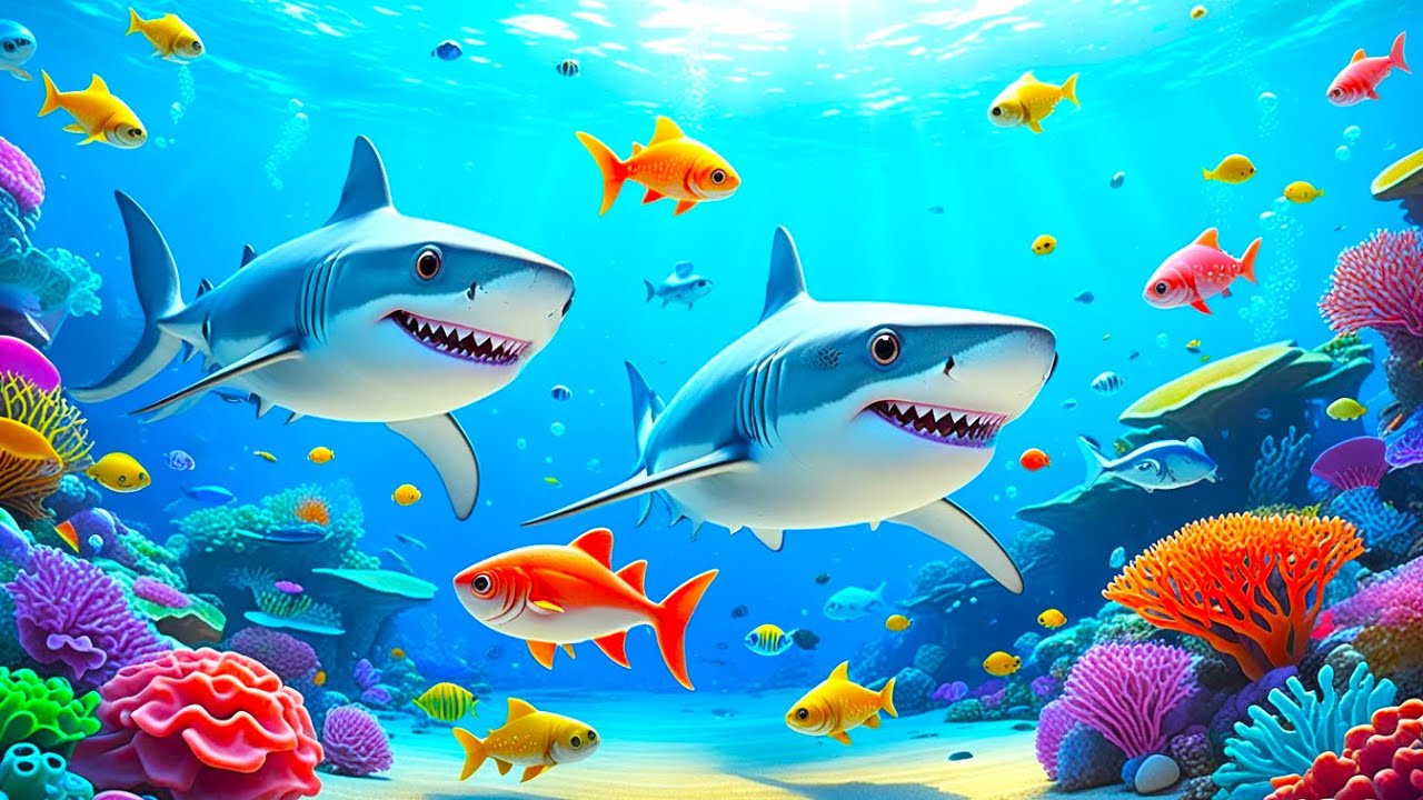 The Best 4K Aquarium 🐠 Explore the Stunning World of Sea Jellyfish and Beautiful Coral Reef Fish.#76