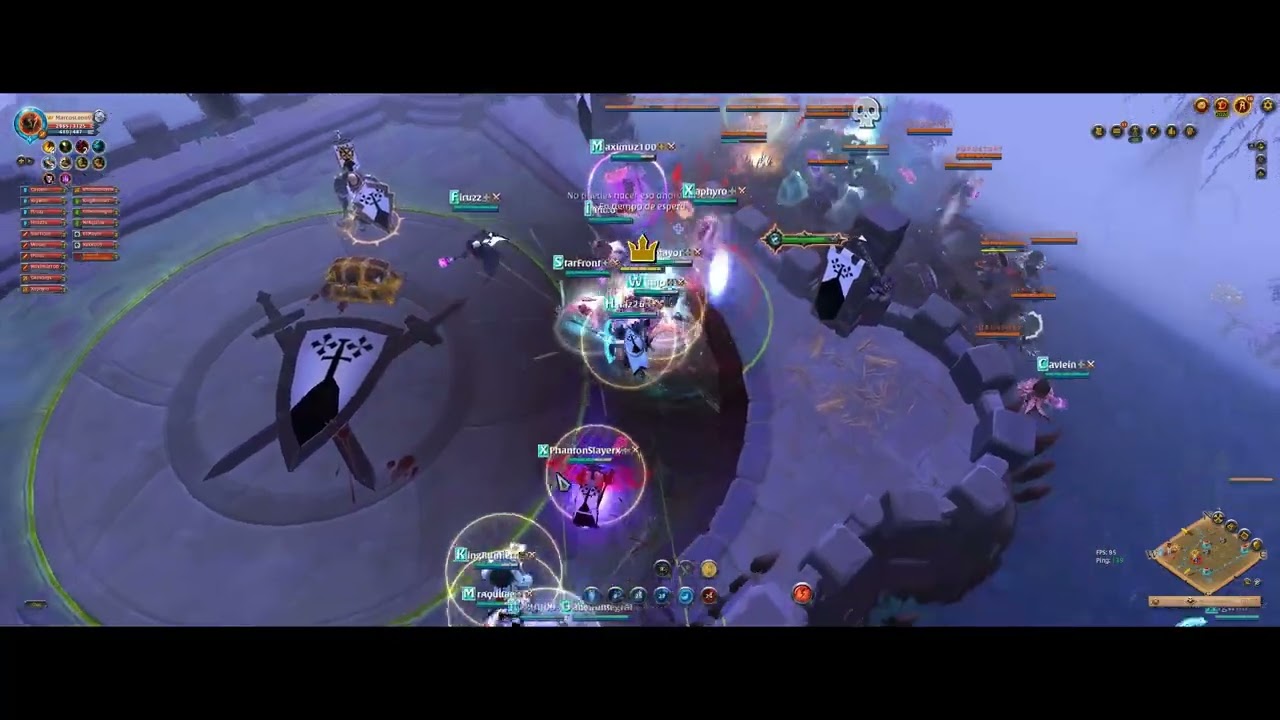 0cupas vs PURG4TORY (5%) | POV Perma Caller | Albion Online ZVZ