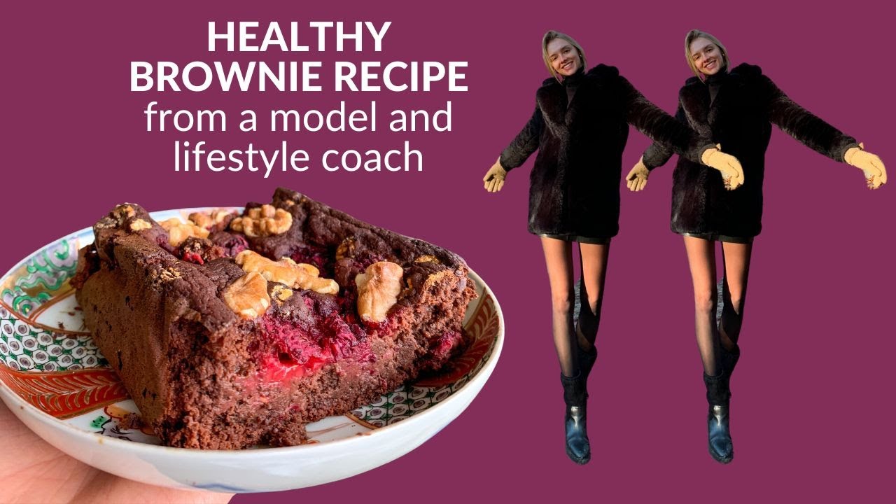 Healthy Brownie Recipe from Model and Lifestyle Coach Nina Dapper