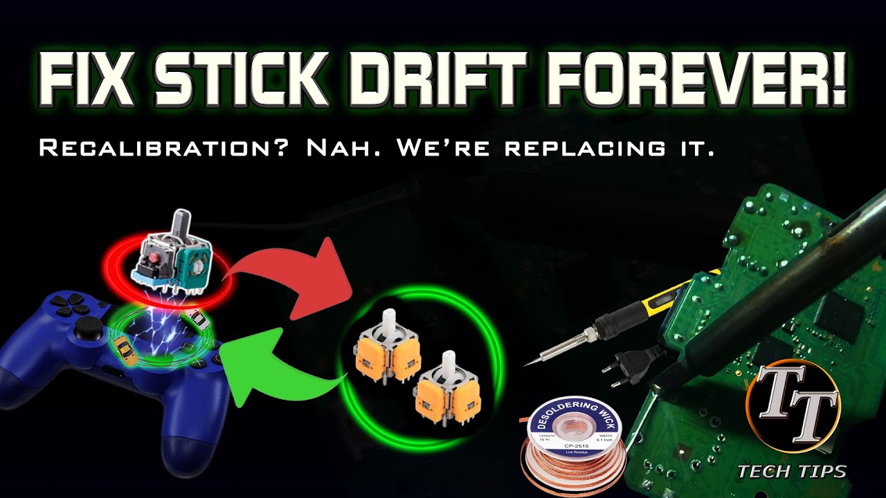 Fix PS4 Stick Drift PERMANENTLY! | Replace DualShock 4 Joystick Module Like a Pro 🔧