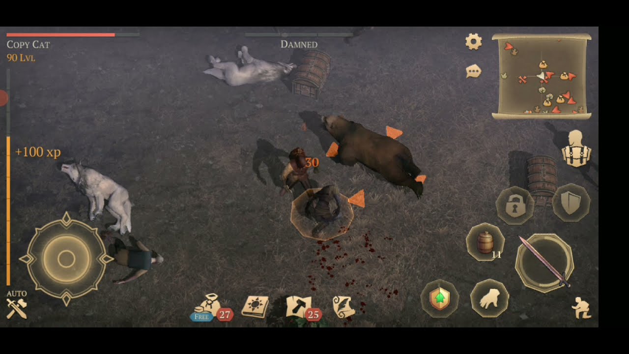Amazing Grim Soul Survival Tip : How to easy loot chest in 3 Skull area not using heavy armor