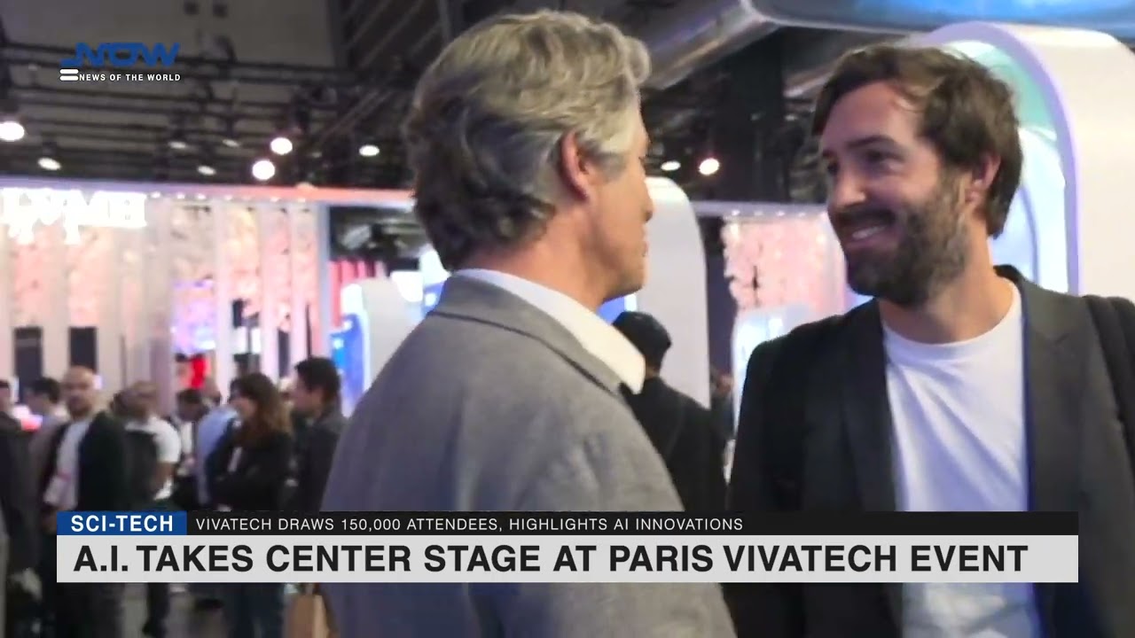 AI Takes Center Stage at Paris VivaTech Event