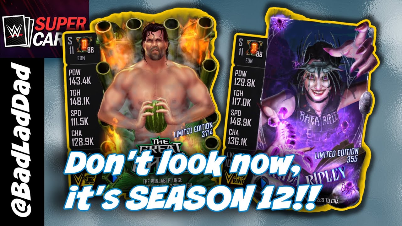 Don't look now, it's SEASON 12!! : WWE SuperCard S11 Ep10