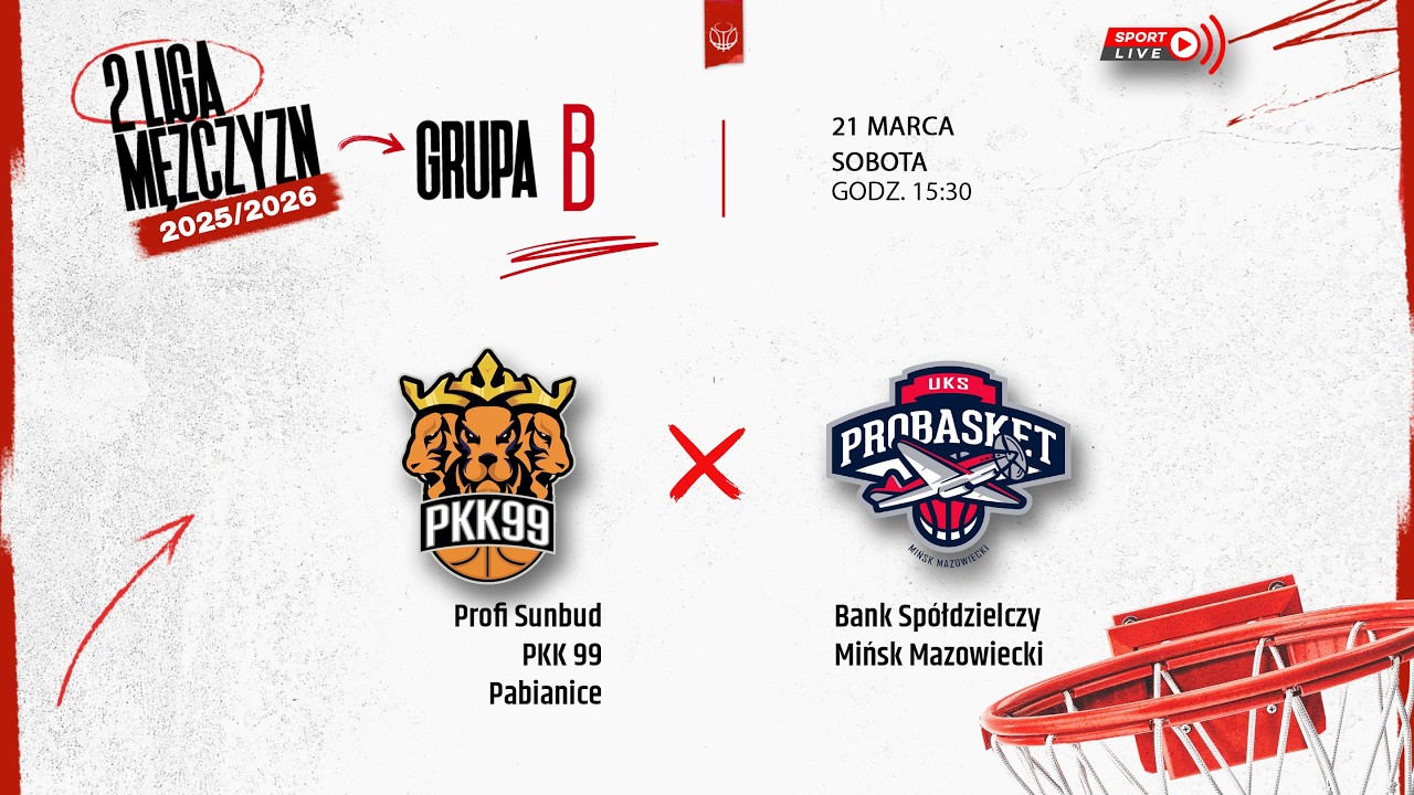 Profi Sunbud PKK 99 Pabianice - Bank Sp&oacute;łdzielczy Mińsk Mazowiecki (2 LM)