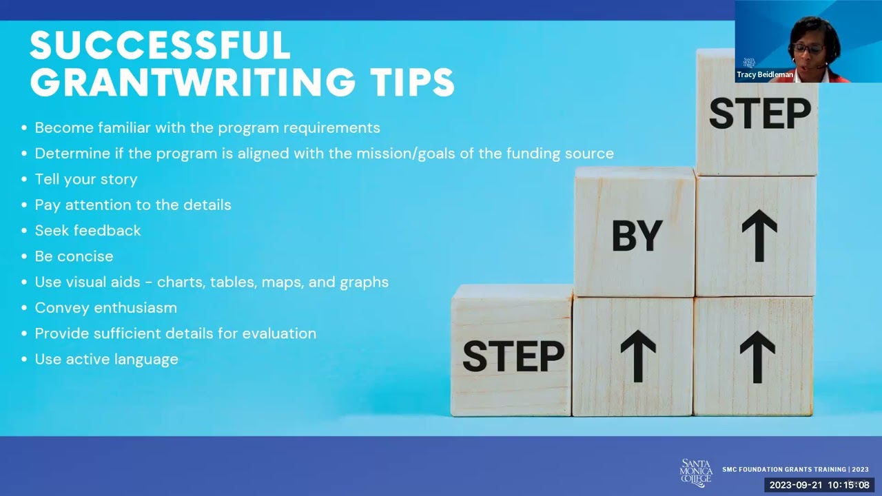 Grant Writing 101 Workshop