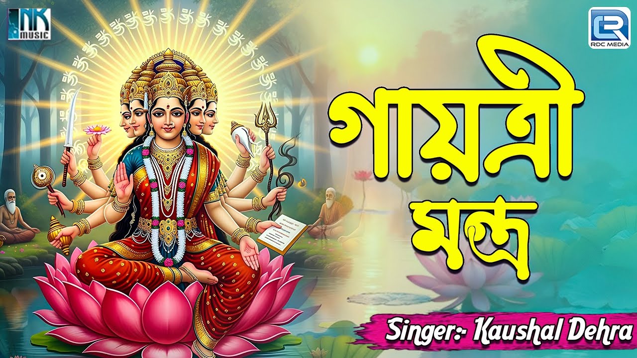 গায়েত্রী মন্ত্র | Gayatri Mantra 108 times - Om Bhur Bhuva Swaha | Powerful Gayatri Mantra | Kaushal