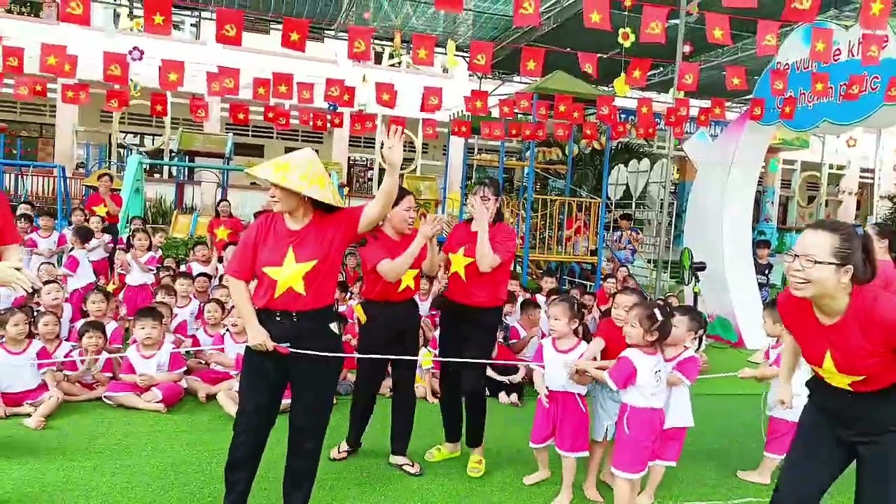 Một số HĐ 29/4/25 cô và trẻ MNTân Kiều hướng đến Lễ KN 50 năm GP miền Nam Thống nhất Đất Nước 30/4