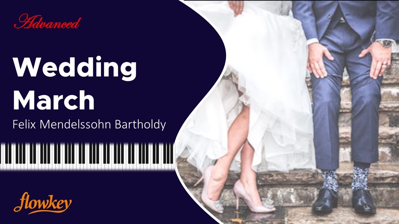 ❤️ "Wedding March" Felix Mendelssohn Bartholdy, Piano Tutorial | Advanced.