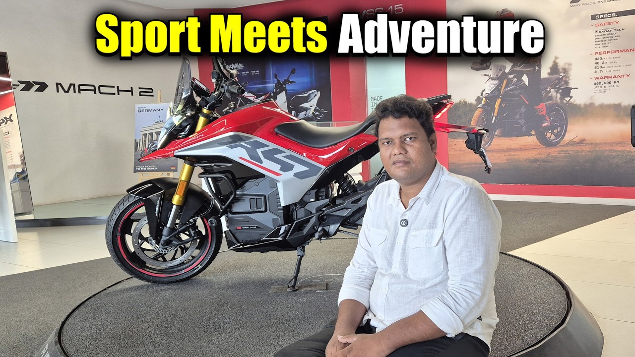 Ultraviolette X47 — Superbike Speed Meets ADV Soul! India’s 40BHP Electric Monster with Rear Radar!