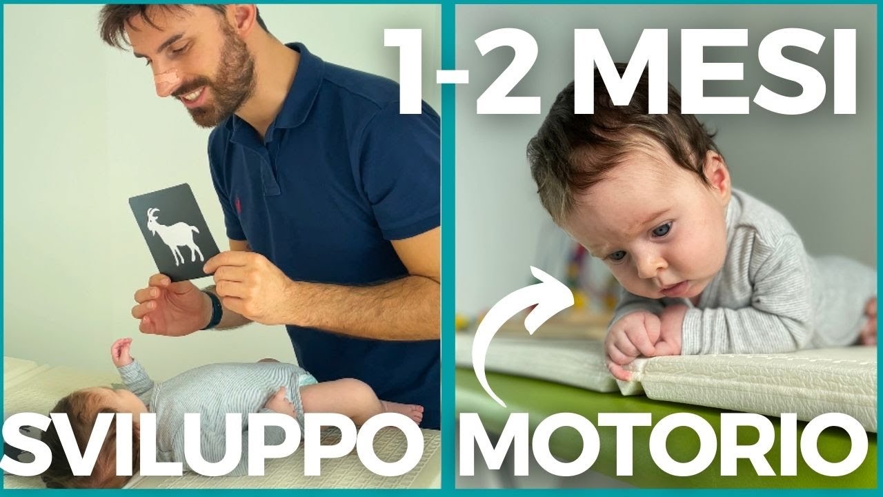 SVILUPPO MOTORIO 1-2 MESI: TUMMY TIME, GIOCHI, ATTIVITÀ per lo SVILUPPO PSICOMOTORIO del NEONATO