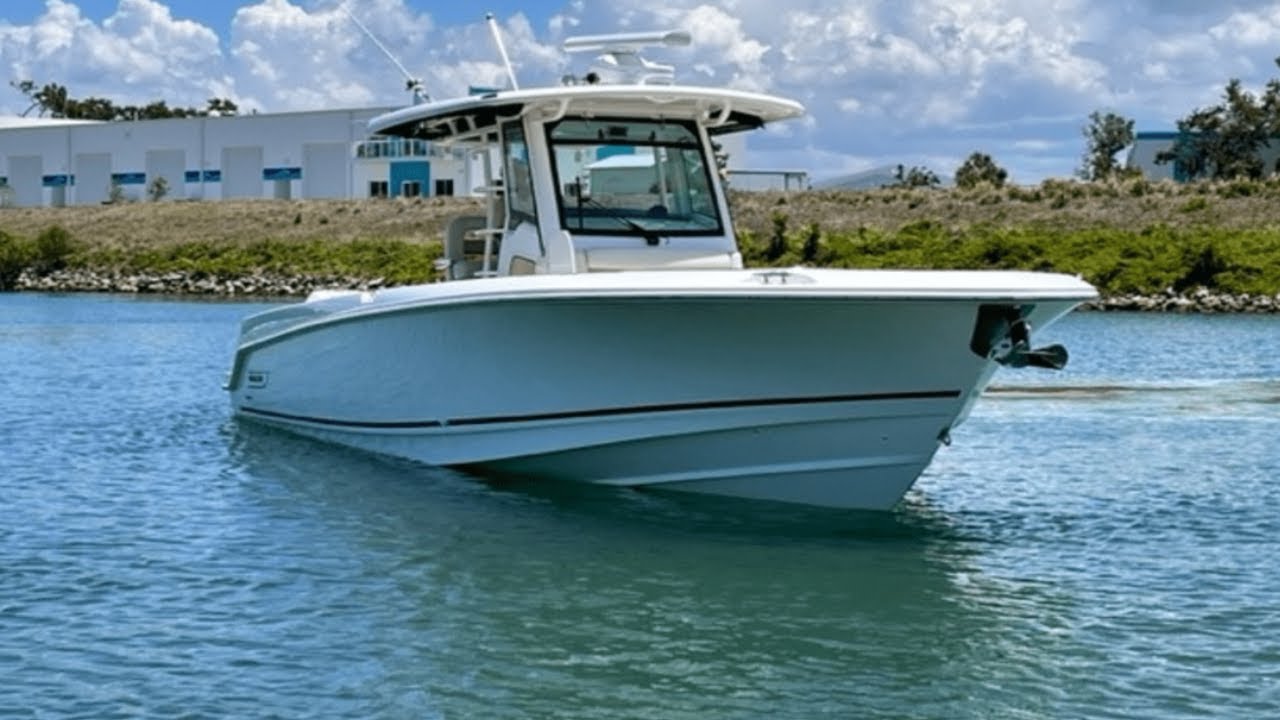 2017 Boston Whaler 330 Outrage  | Twin Mercury 350s Outboards | Available NOW at MarineMax Venice