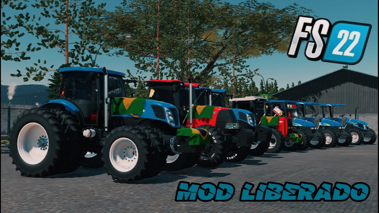 Pack com Tratores Mods BR LIBERADO para PC Farming Simulator 22