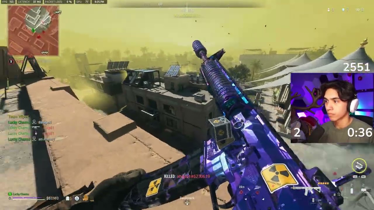 LUCKYCHAMU HAS THE CLUTCH OF THE CENTURY AFTER DOING 1000IQ PLAY IN WARZONE 2😨