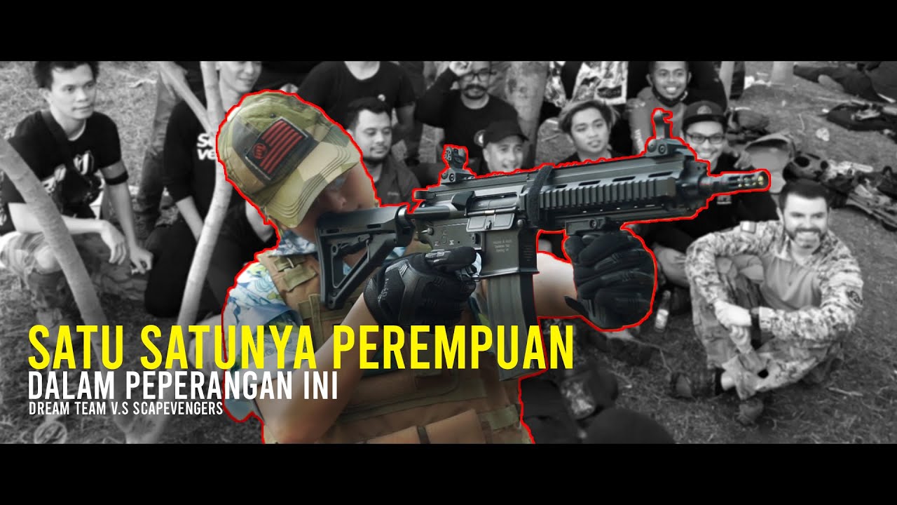 AIRSOFT GUN DREAM TEAM X SCAPEVENGERS