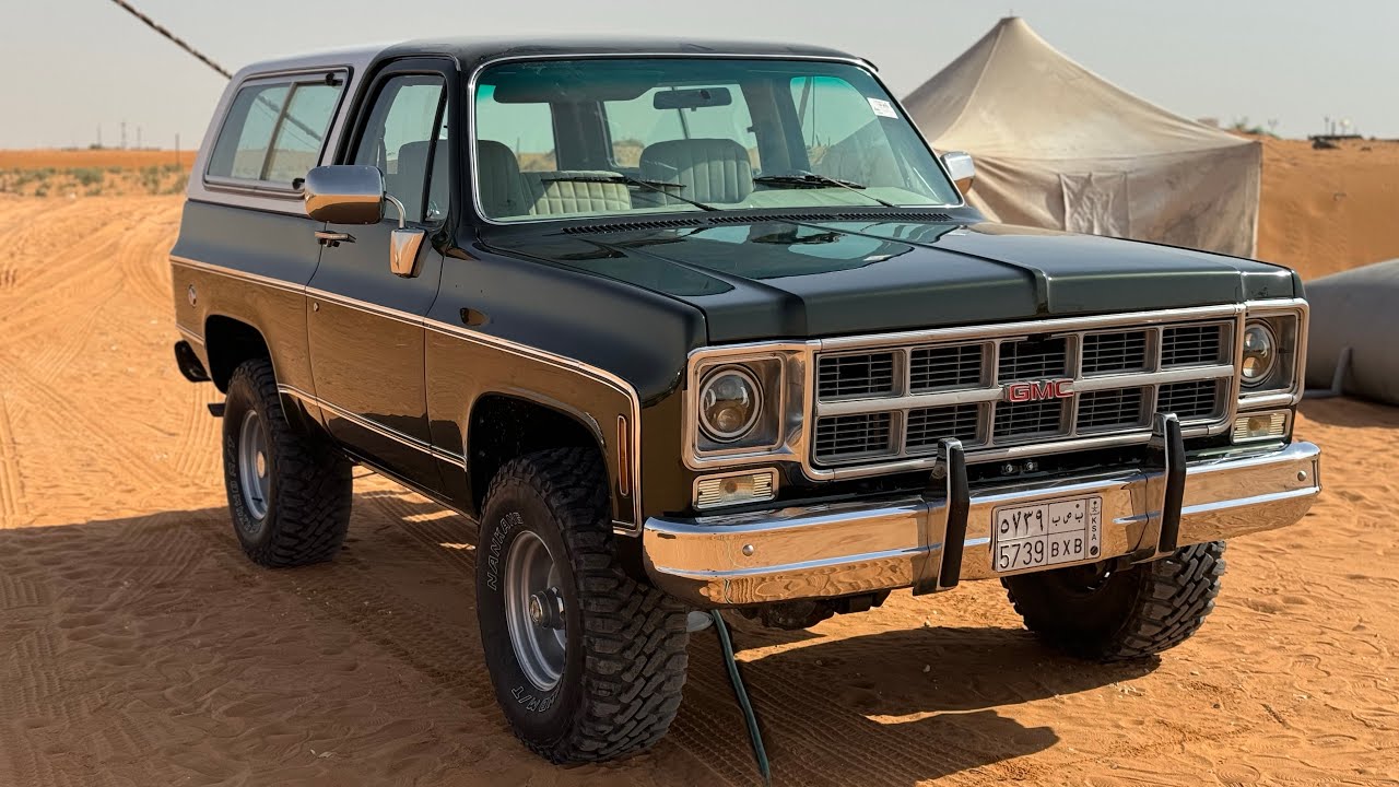 The New 1978 GMC الجمس بعد التجديد الأخير