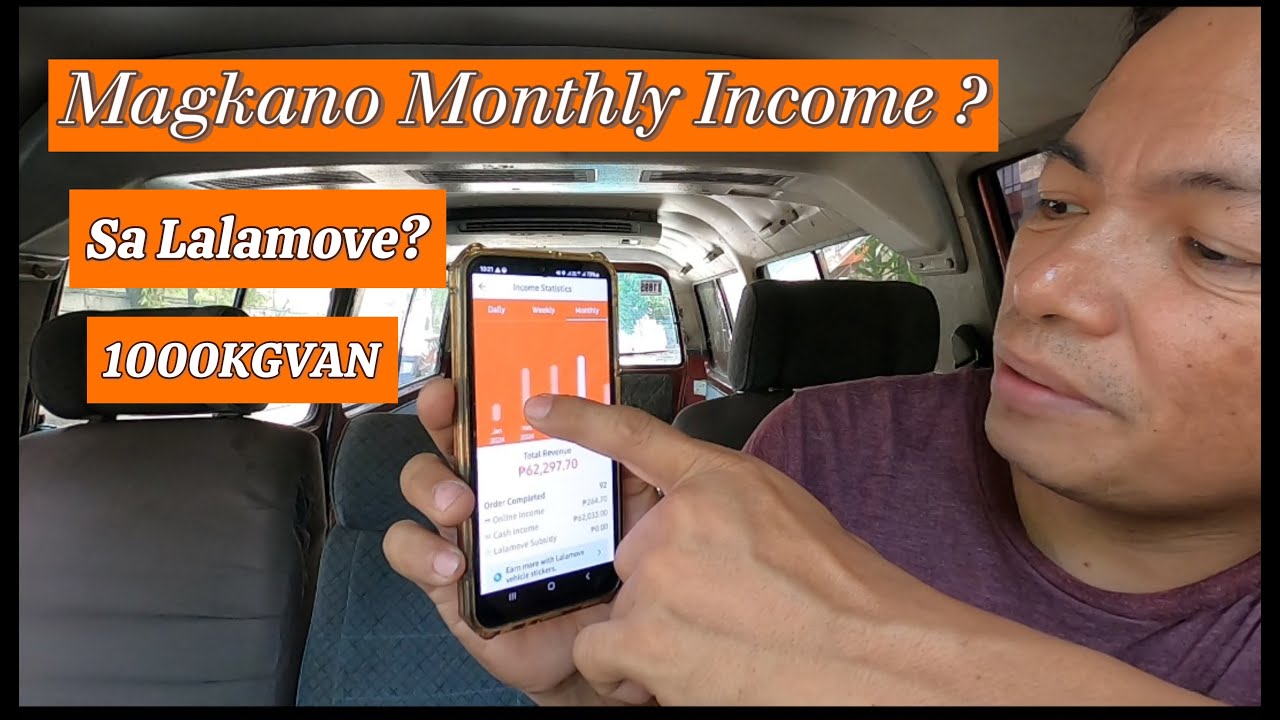 Magkano Monthly Income? Sa Lalamove? 1000kgVan Tito Bhar Vlog