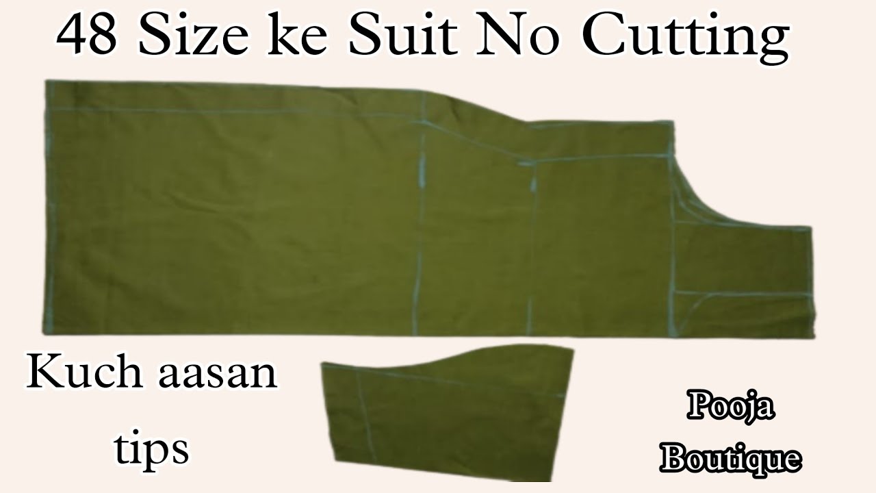 48 Size Ke Suit Ki Cutting Karna Sheekhen ☆Suit Ki Cutting In Hindi ☆