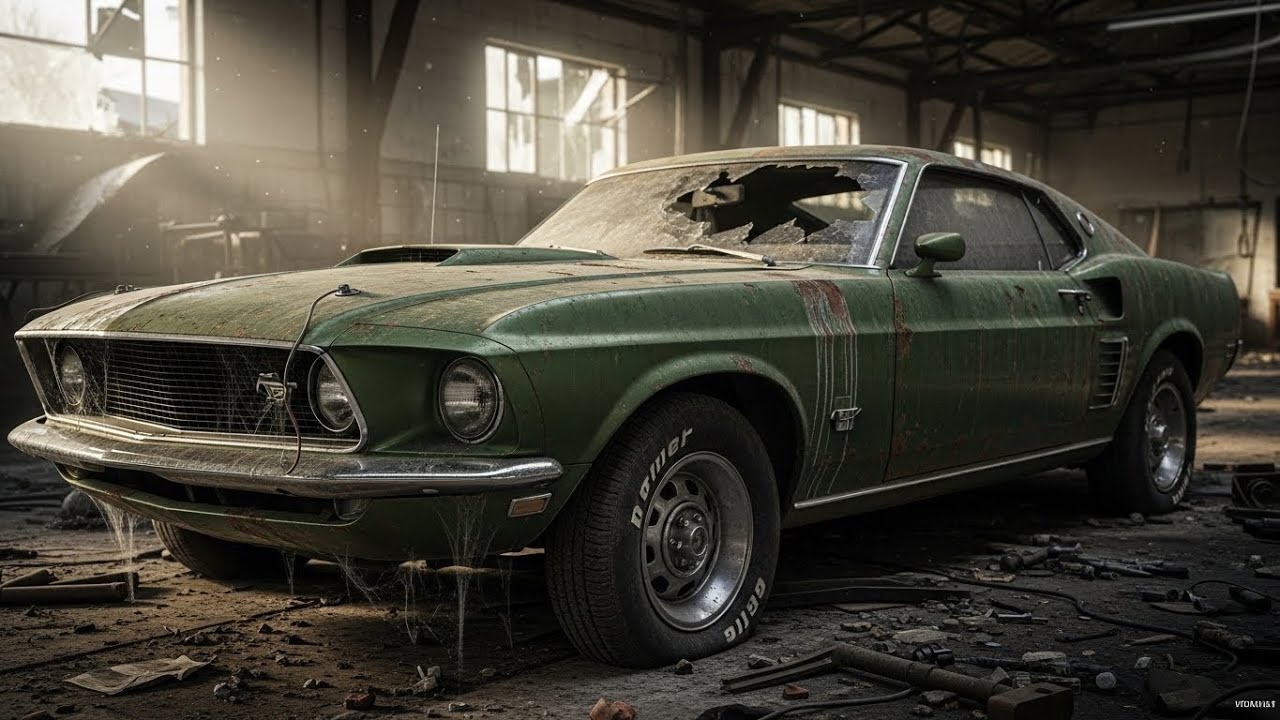 ASMR Car Restoration! Full Restoration 1969 mustang fastback