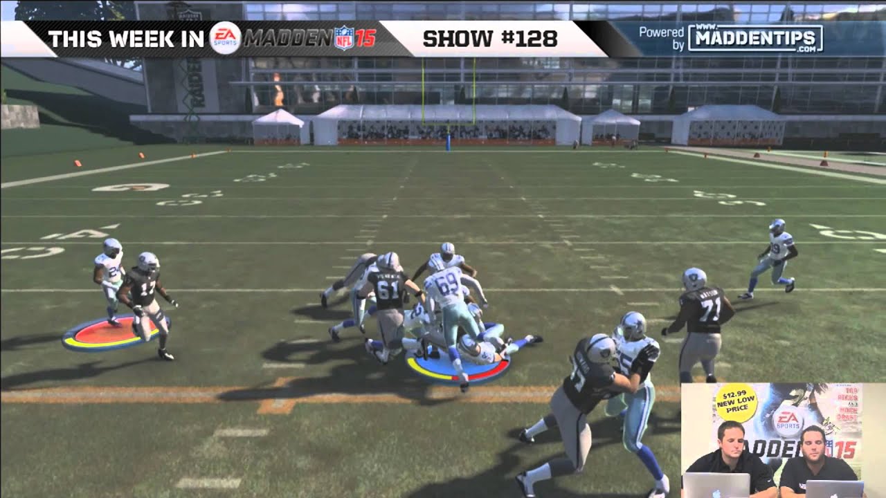 MUT Offensive Playbook - Raiders Sleeper Formation in Madden 15!