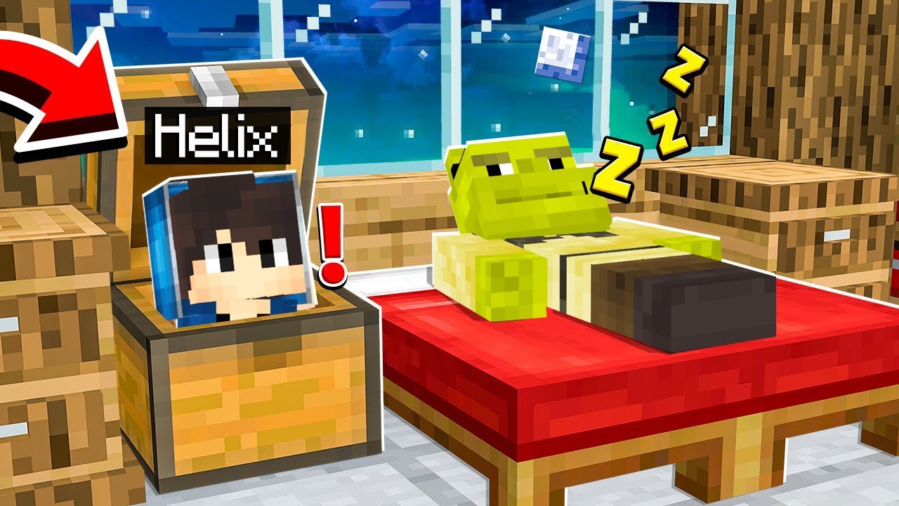 TAJNĚ JSEM SE SCHOVAL PŘED SHREKEM V MINECRAFTU! (hodně špatný nápad...)