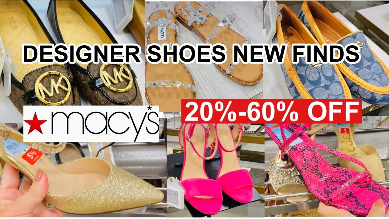MACY’S DESIGNER SHOES MICHAEL KORS, COACH.