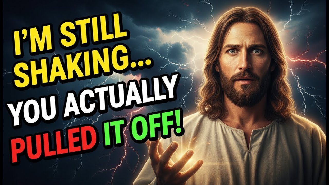 God Message Today: I’m still shaking… You actually pulled it off! God Always | God Message Now