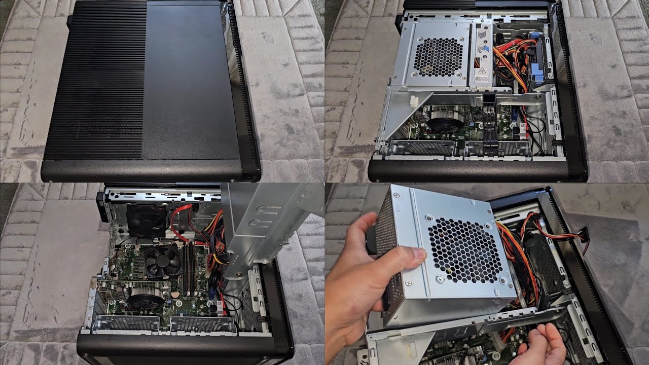 DELL XPS 8930 Disassembly RAM SSD Hard Drive GPU Upgrade PSU Power Supply Replacement Repair