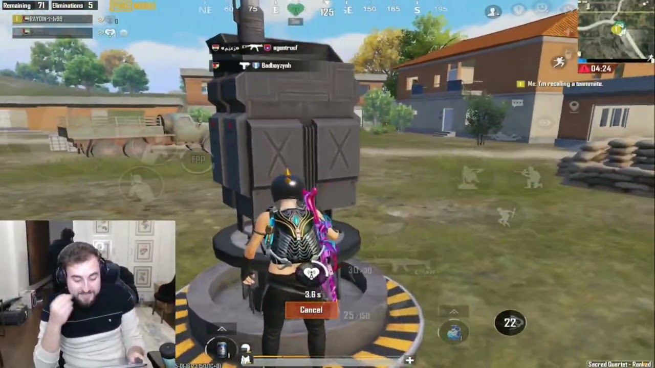 عندما يجتمع الجلد والمتعة مع الضحك رايدن وأجمل كيم بالموسم مع كفن #pubgmobile