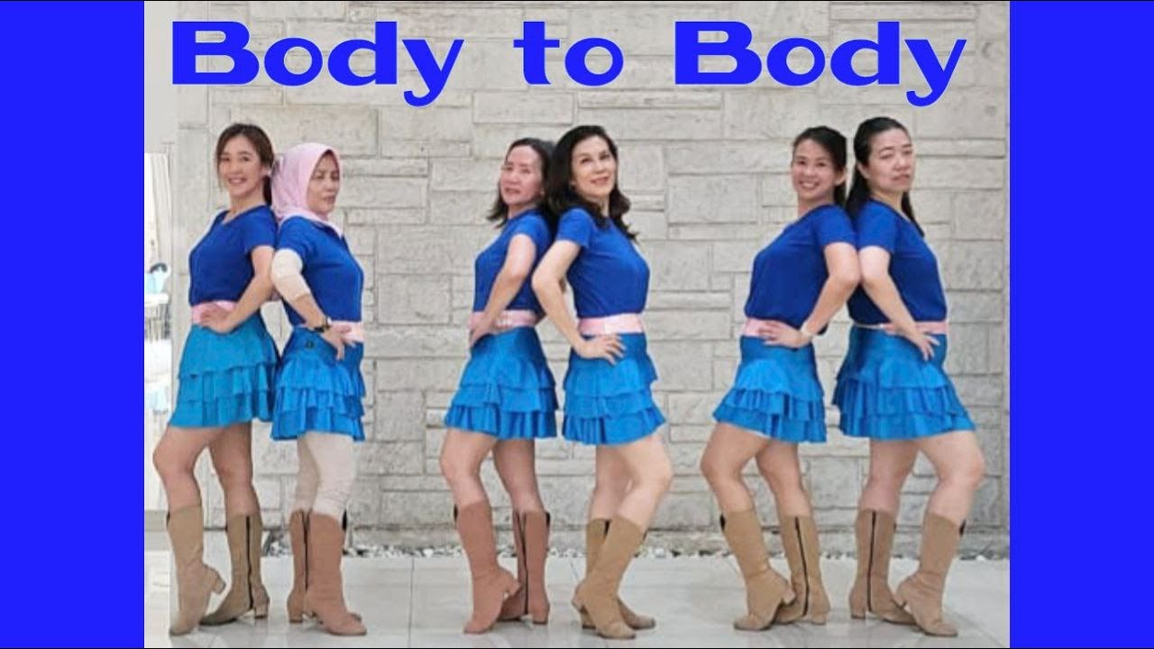 Body to Body Line Dance (demo & count)