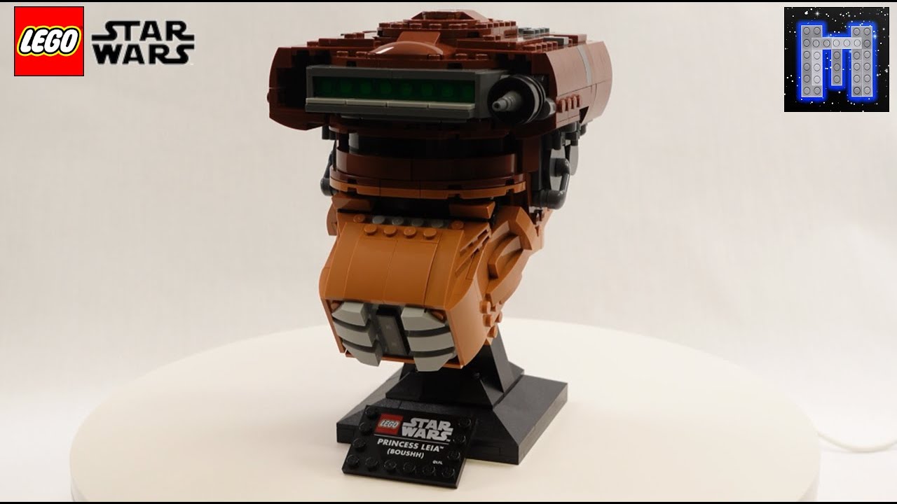 LEGO Star Wars Princess Leia™ (Boushh™) Helmet 75351 Speed Build