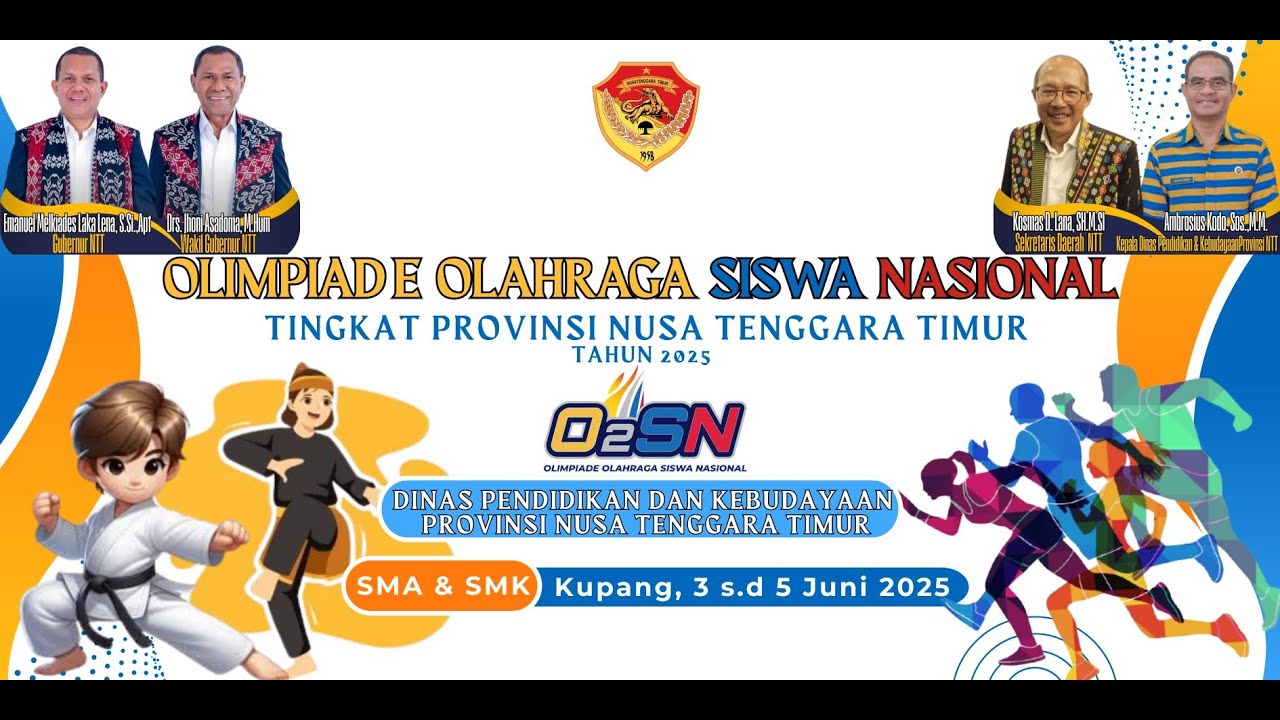 Olimpiade Olahraga Siswa Nasional (O2SN) cabor Karate Tingkat Provinsi Nusa Tenggara Timur 2025