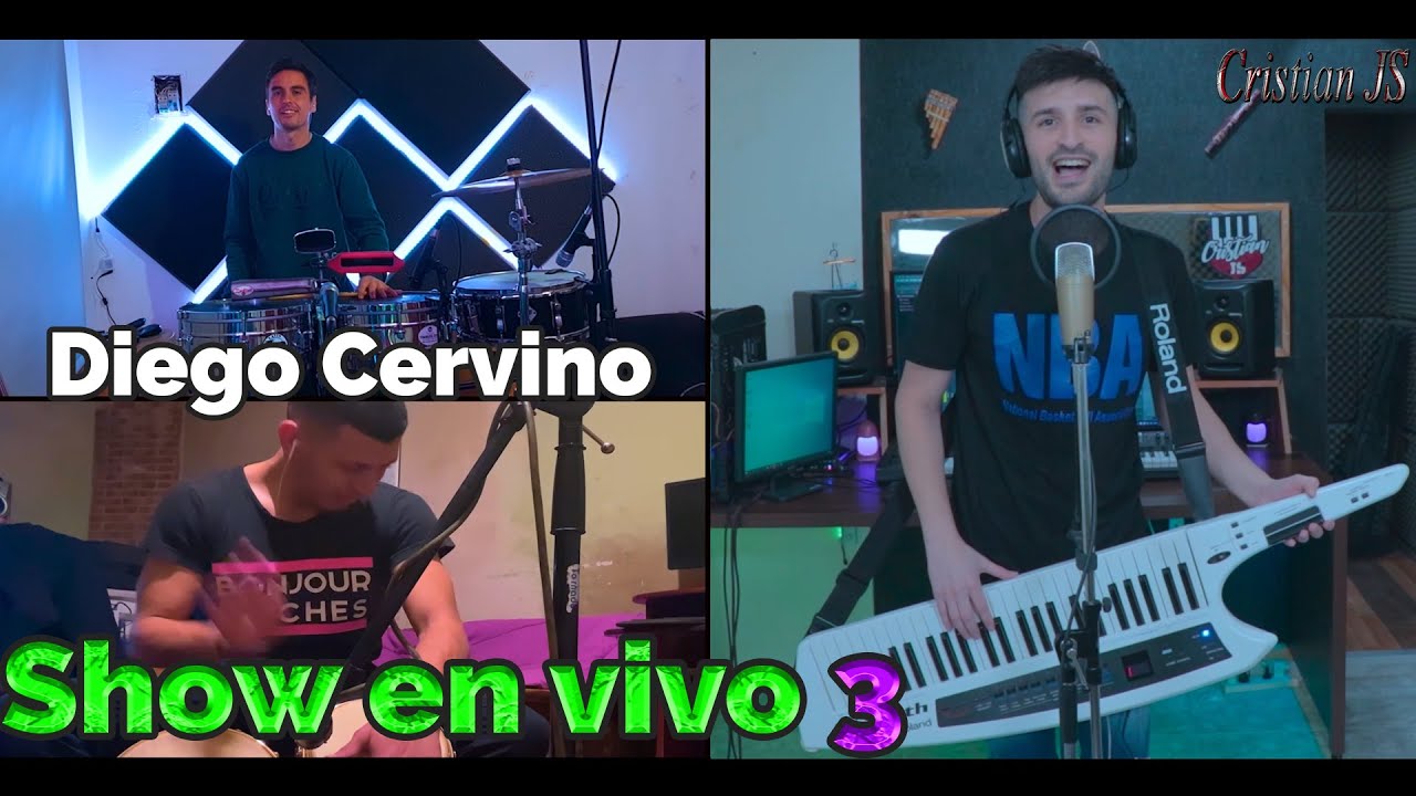 Show en vivo 3 - Cristian JS - Diego Cervino (Cumbia Mix)