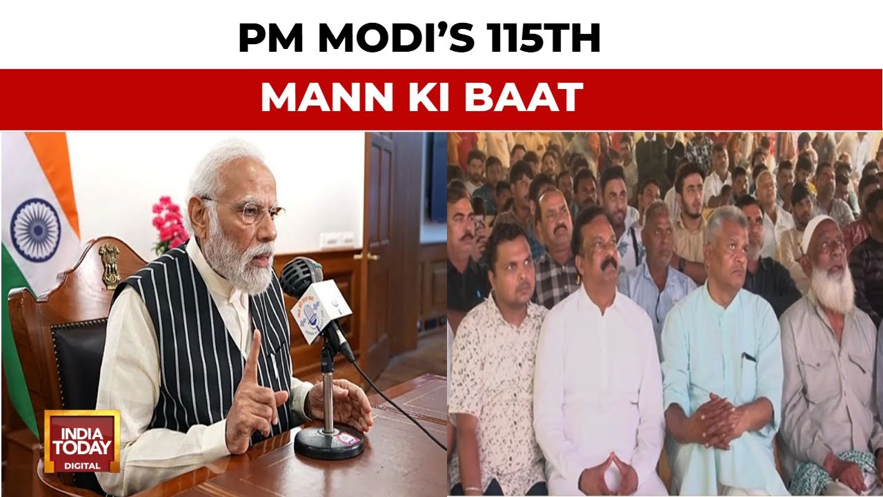 PM Discusses Sardar Patel And Birsa Munda's 150th Birthdays On Mann Ki Baat | India Today