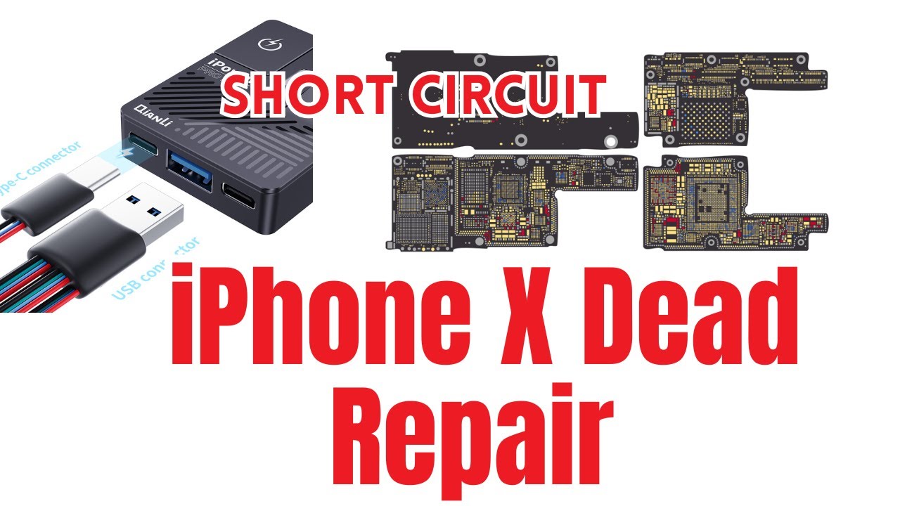 iPhone X Short Circuit Repair | iPhone X Dead Repair | iPhone X Motherboard Short