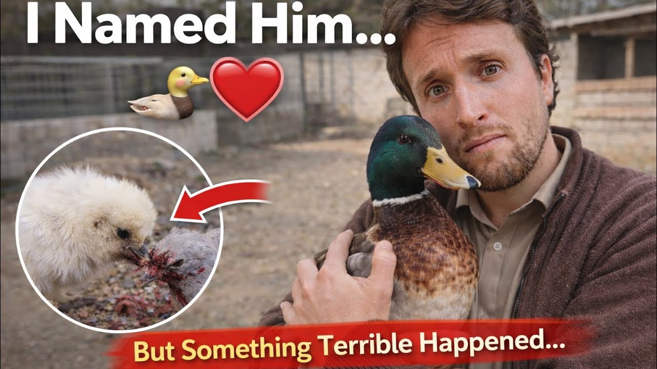 Male duck ka name rakdiya aur🥺🥺