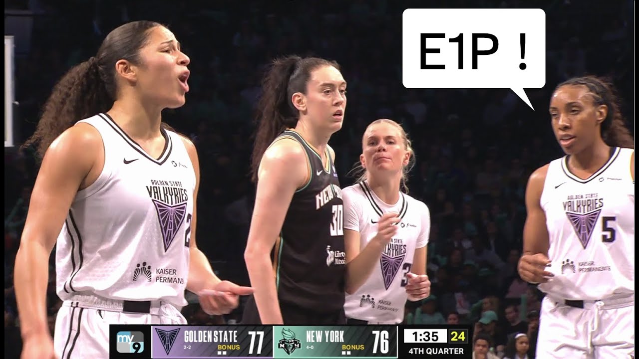 Explain One Play: Golden State Valkyries near upset over champion Liberty | Basketball Basics #3