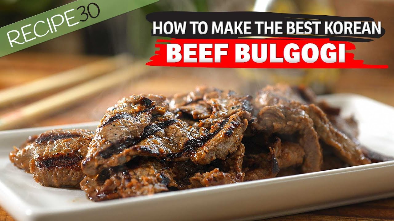 Amazing BBQ Beef Bulgogi, the Melt In Your Mouth Korean Dish