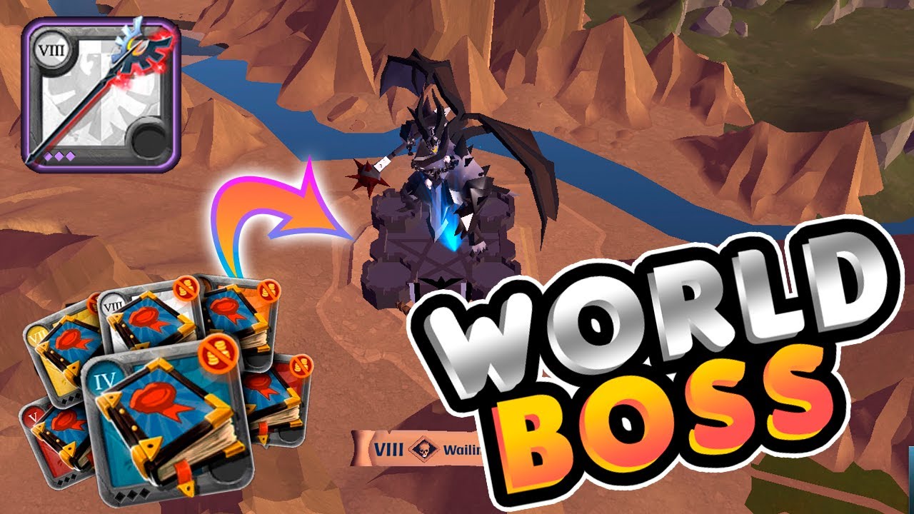 World Boss Albión Online 🔥 La Mejor Forma de Hacer Fama y Hacer Silver para el Premium 😍