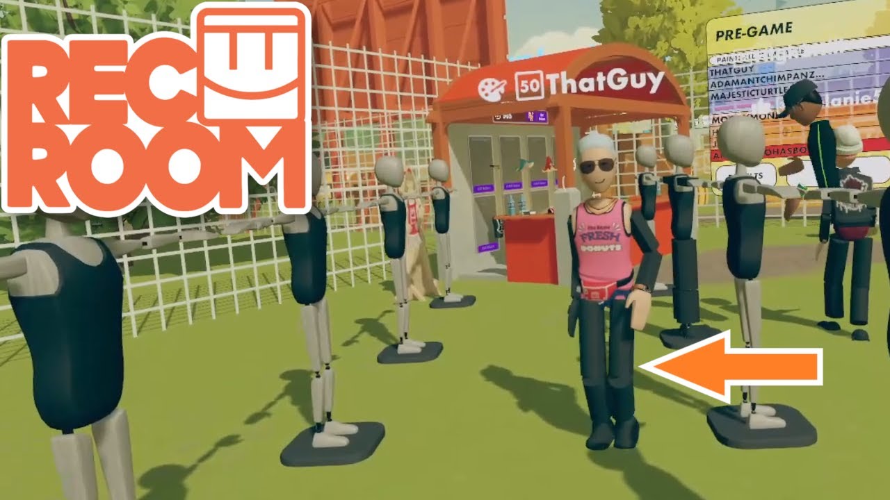 This VR PAINTBALL GAME gave me LEGS!