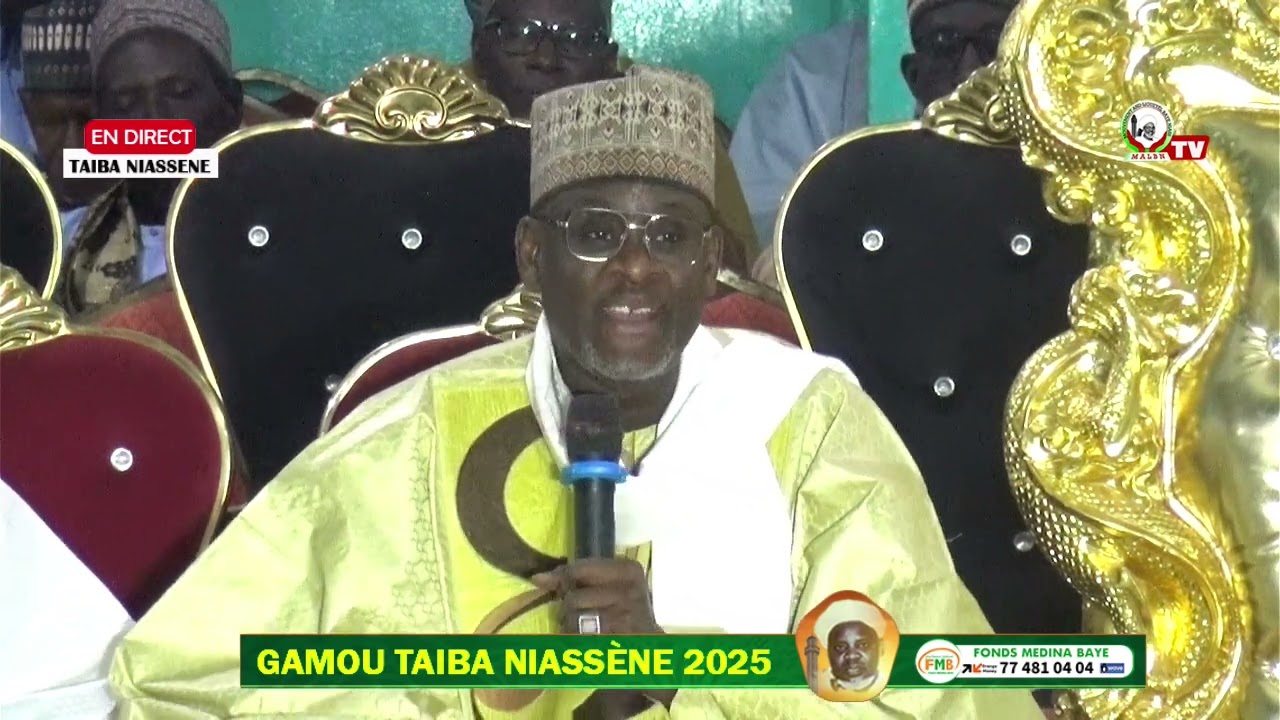 Conférence de Cheikh Ahmed Boucar Niang - Gamou Taïba Niassène 2025